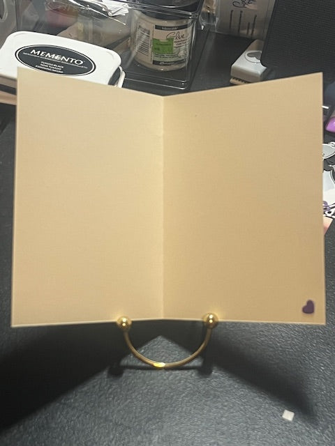 Military Boots with Dog Sympathy Card
